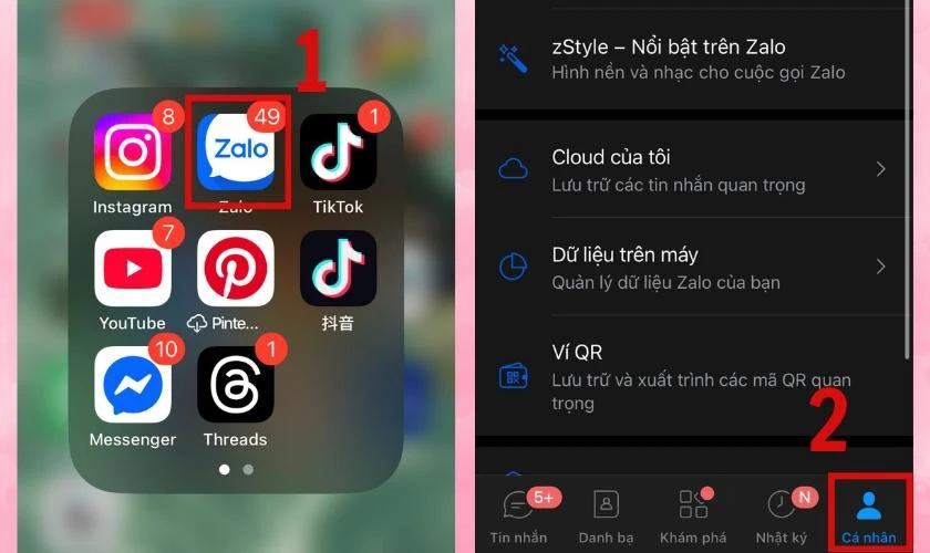 Cách tắt thông báo sinh nhật của mình trên Zalo