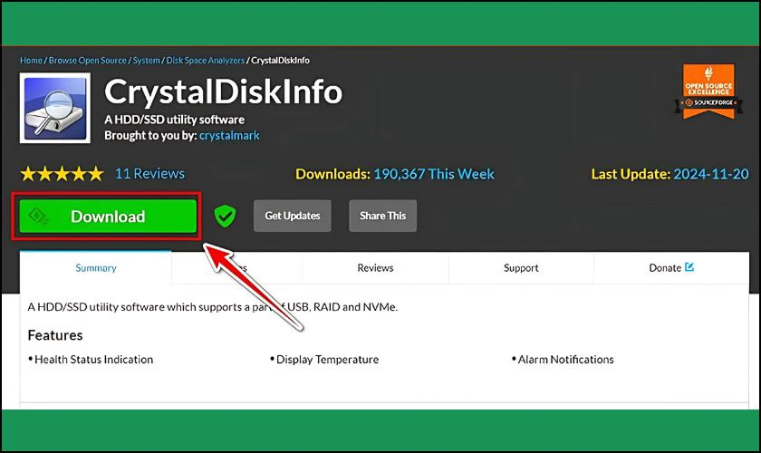 Cách kiểm tra chỉ số TBW của SSD bằng công cụ CrystalDiskInfo