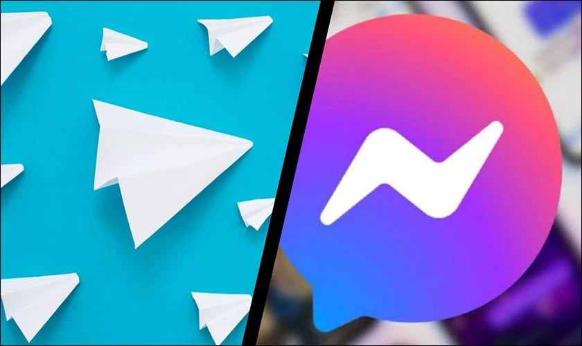 So sánh Telegram với Facebook Messenger