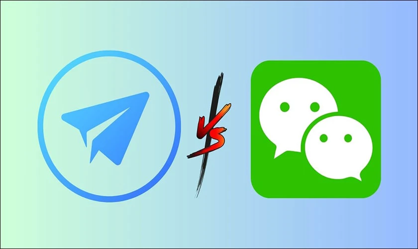So sánh Telegram với Line và WeChat