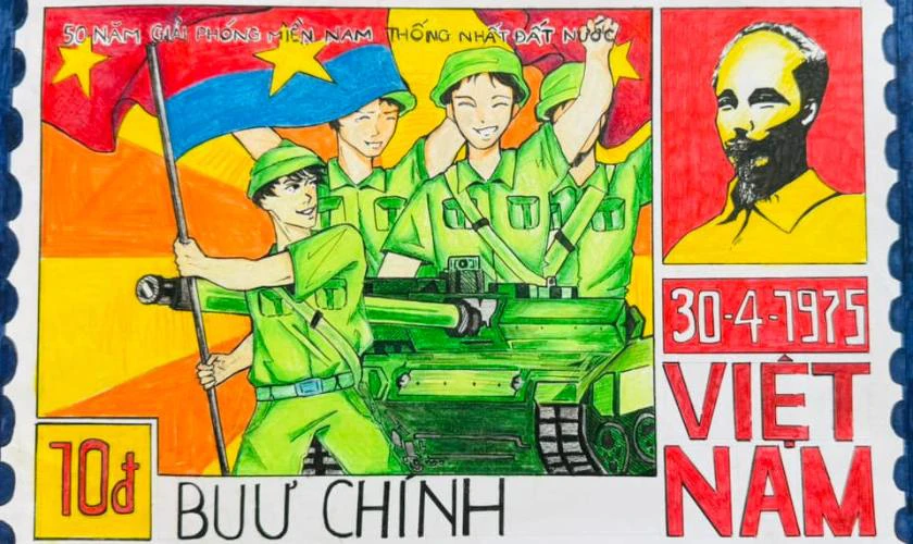 Hình ảnh tem đẹp ngày lễ