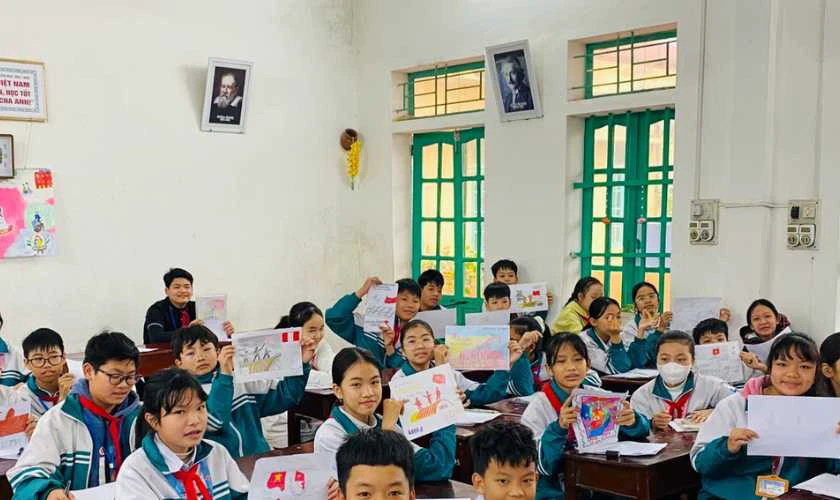 Lưu ý khi vẽ tem chiến thắng Điện Biên Phủ