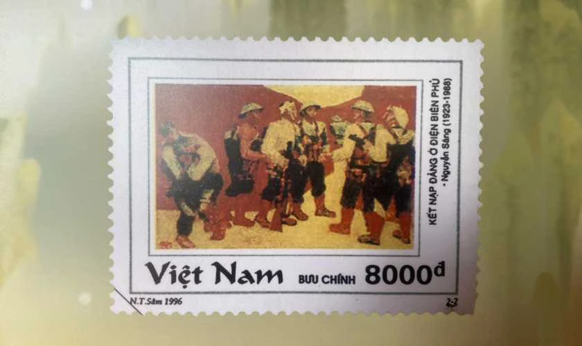 Mẫu tem chiến thắng Điện Biên Phủ đẹp, ấn tượng