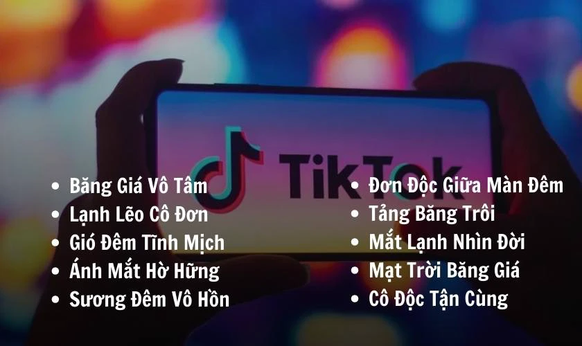 Tên TikTok hay cho nam lạnh lùng