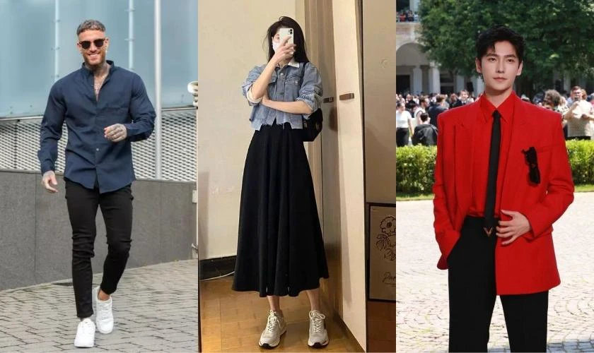 Mẹo mặc đồ đen ngày Tết 2026 tránh vận xui