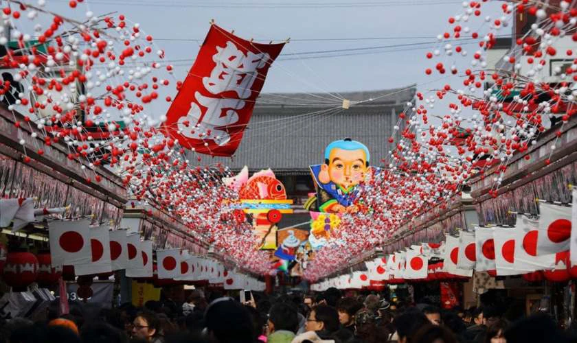 Tết Dương lịch ở Nhật có tên gọi là Oshōgatsu