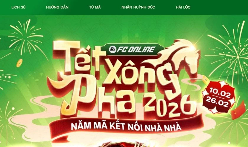 Thời gian diễn ra sự kiện Tết FC Online đến khi nào?