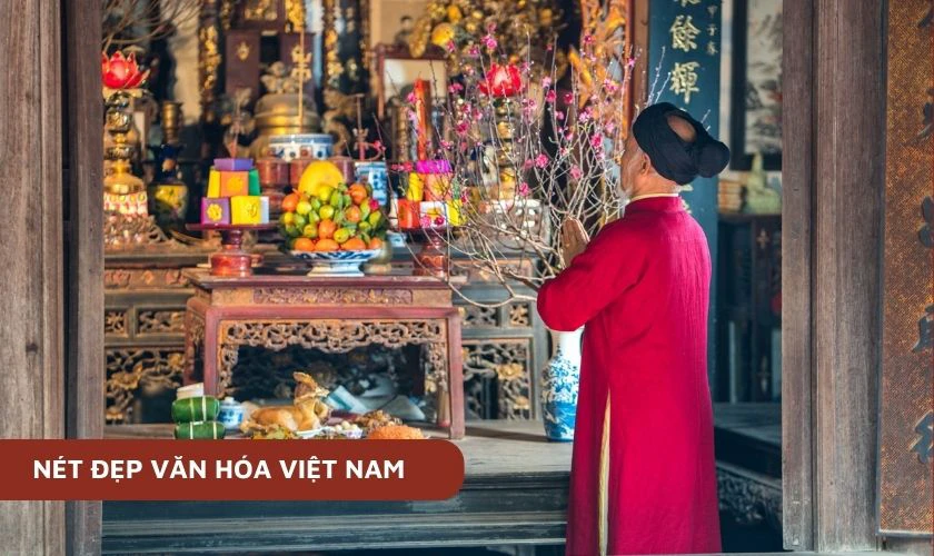 Cúng Giao thừa là giá trị văn hoá Việt Nam