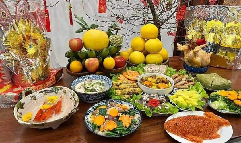 Cách bày mâm cúng Tết ông Công ông Táo 2026 miền Nam