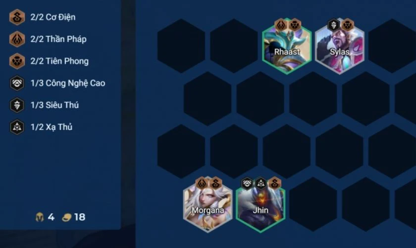 Cách chơi đội hình Thần Pháp ĐTCL đầu game