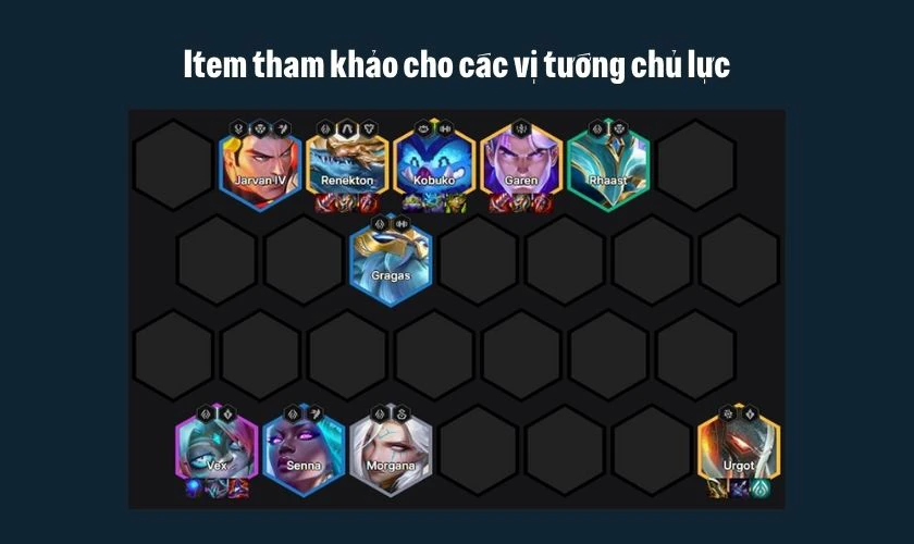 Trang bị cần thiết cho các chủ lực chơi đội hình Thần Pháp ĐTCL