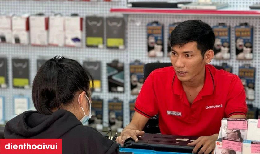 Quy tr&igrave;nh thay b&agrave;n ph&iacute;m laptop Asus VivoBook A513 Điện Thoại Vui TPHCM, H&agrave; Nội
