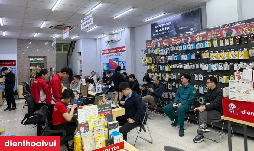 Quy tr&igrave;nh thay b&agrave;n ph&iacute;m laptop Dell Inspiron 13 7347 nhanh ch&oacute;ng, minh bạch tại Điện Thoại Vui