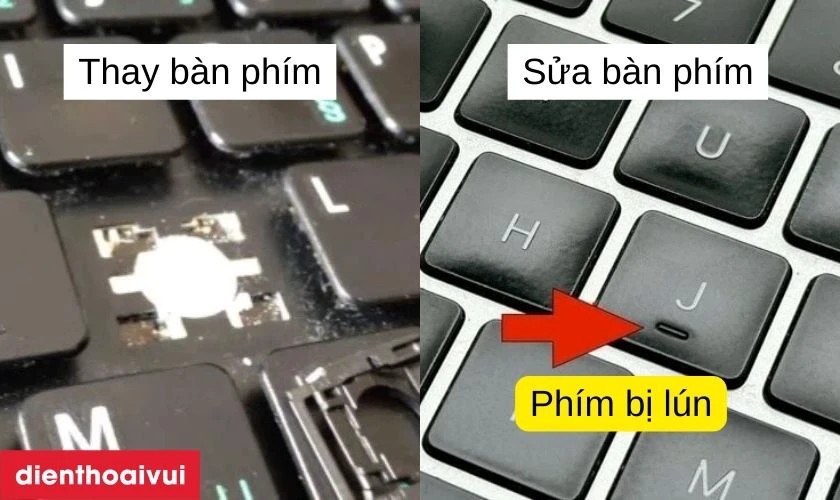 N&ecirc;n sửa hay thay b&agrave;n ph&iacute;m laptop Dell Inspiron 13 7359 2-in-1?