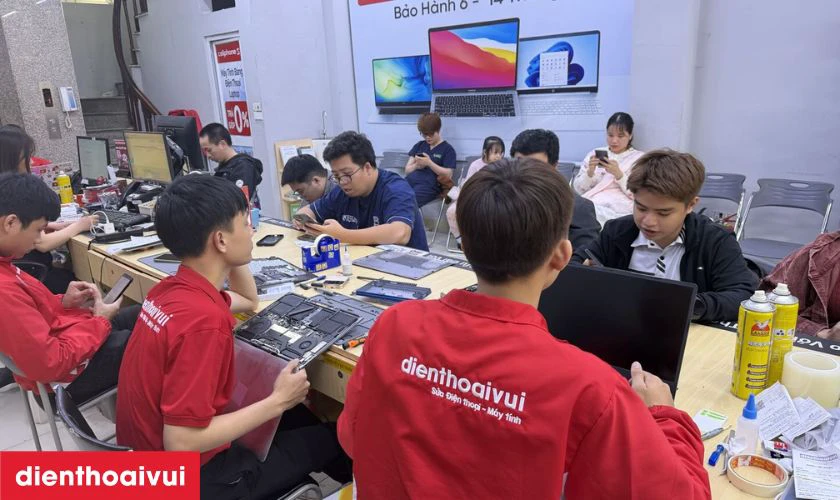 Tiếp nhận laptop hư b&agrave;n ph&iacute;m