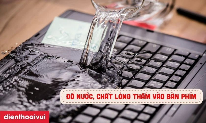 Nguyên nhân khiến bàn phím laptop Dell Inspiron 15 5551 nhanh hỏng