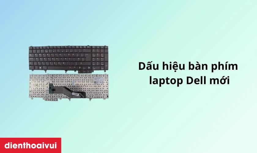 Thay b&agrave;n ph&iacute;m laptop Dell Latitude E6520