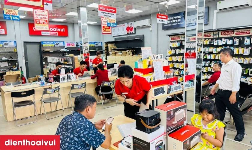 Quy tr&igrave;nh thay b&agrave;n ph&iacute;m laptop Dell N4010 minh bạch tại Điện Thoại Vui