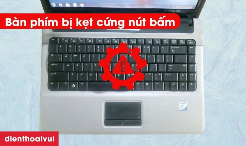 Dấu hiệu b&agrave;n ph&iacute;m laptop HP Compaq 6520S bị lỗi cần thay ngay