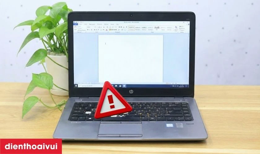 Cách nhận biết bàn phím laptop HP Elitebook 840 G1 bị hỏng