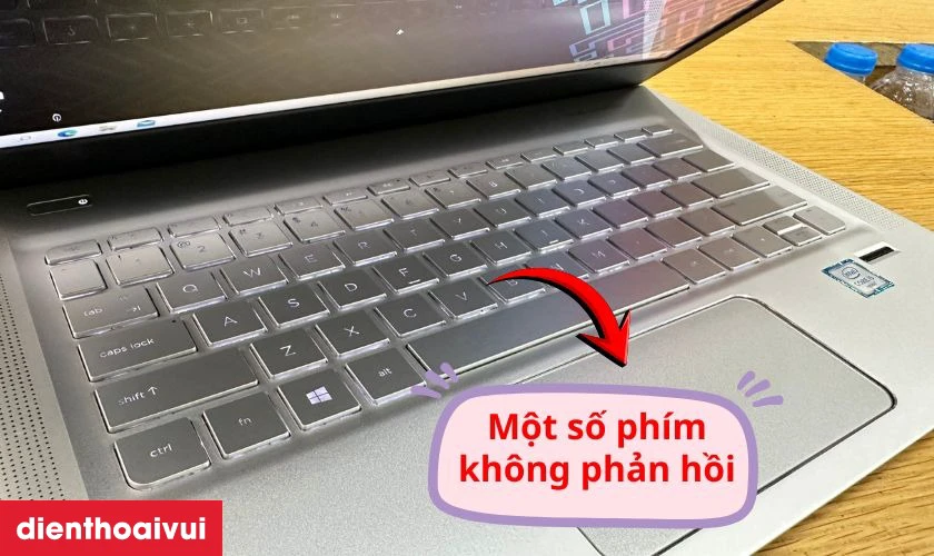Dấu hiệu b&agrave;n ph&iacute;m laptop HP Envy 13AB bị lỗi cần thay ngay