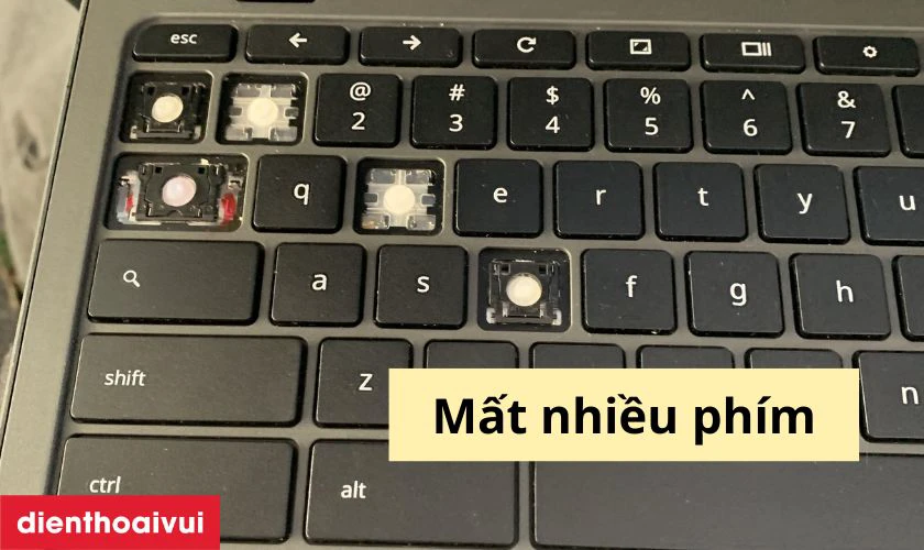 Dấu hiệu b&agrave;n ph&iacute;m laptop HP Envy 14-3000 bị lỗi cần thay ngay