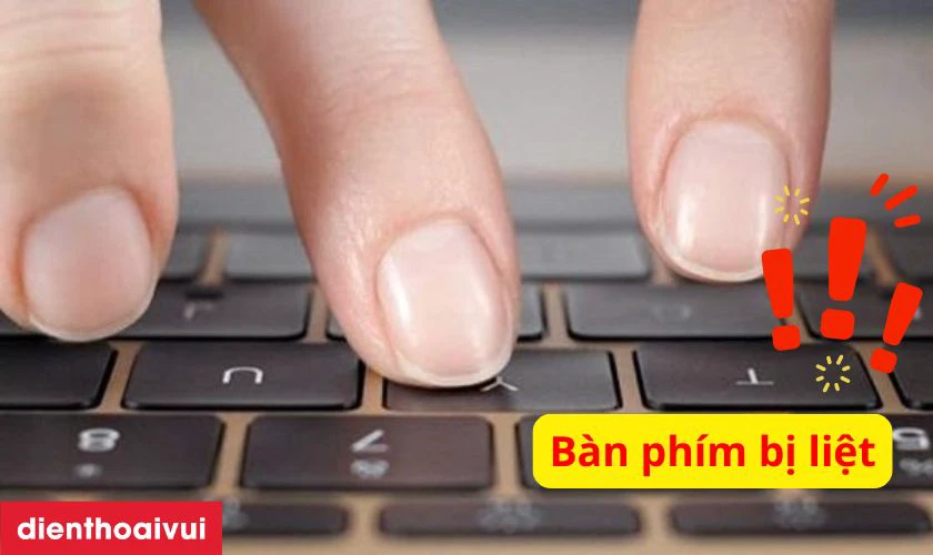 Dấu hiệu b&agrave;n ph&iacute;m laptop HP Pavilion X360 14-EK bị lỗi cần thay ngay