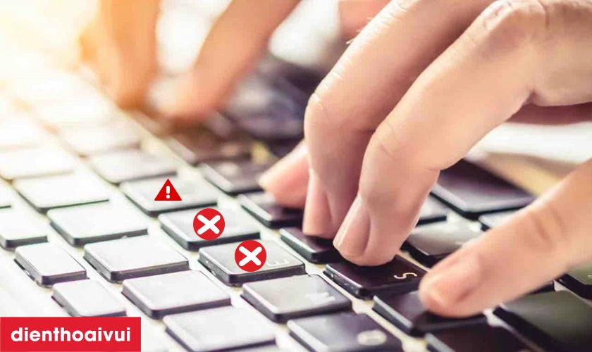 Dấu hiệu b&agrave;n ph&iacute;m laptop HP Probook 4320S bị lỗi cần thay ngay