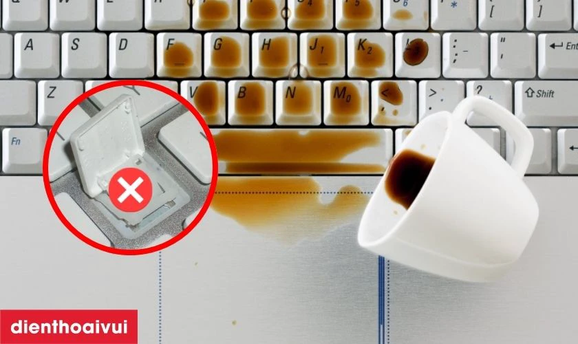 C&aacute;ch nhận biết b&agrave;n ph&iacute;m laptop HP Probook 4340 bị hỏng