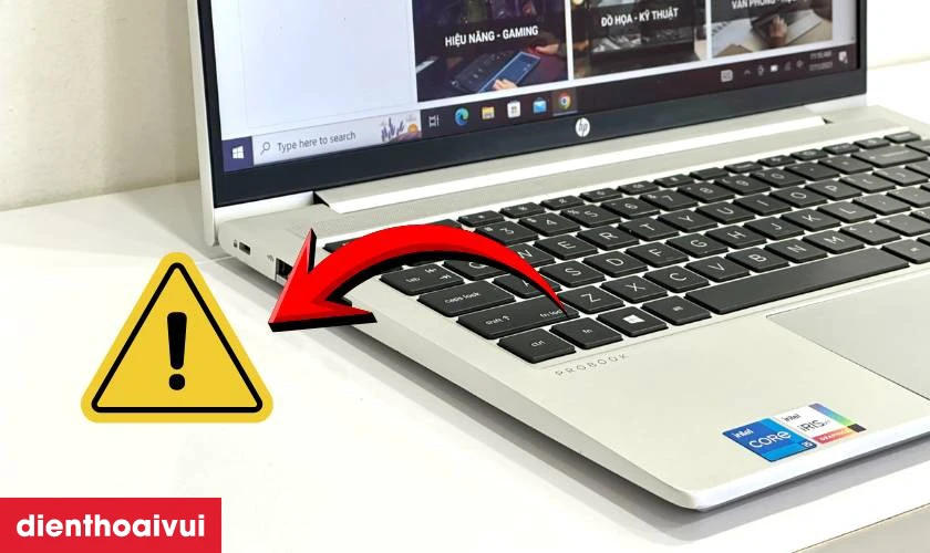 C&aacute;ch nhận biết b&agrave;n ph&iacute;m laptop HP ProBook 440 G8 bị hỏng