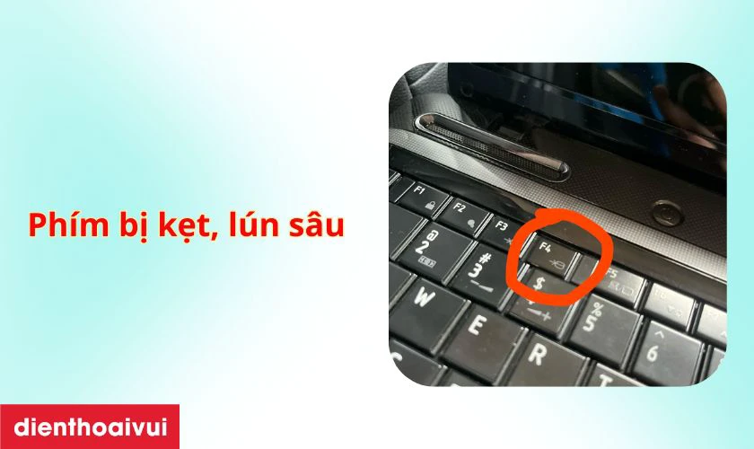 Dấu hiệu b&agrave;n ph&iacute;m laptop HP ProBook 4420 bị lỗi cần thay ngay