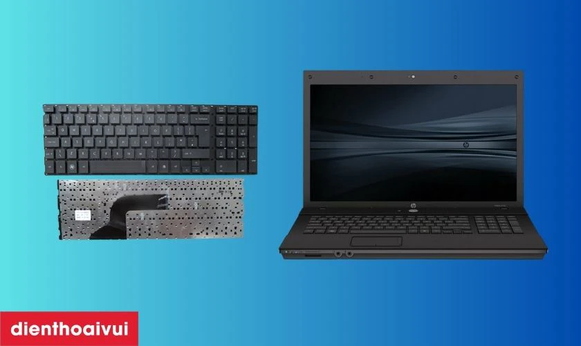 N&ecirc;n sửa hay thay b&agrave;n ph&iacute;m laptop HP Probook 4710S?