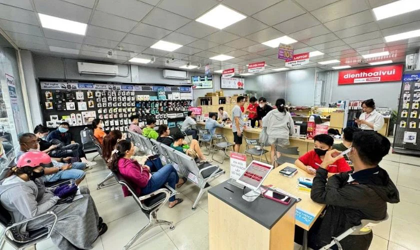 Quy trình thay bàn phím laptop Vũng Tàu tại Điện Thoại Vui