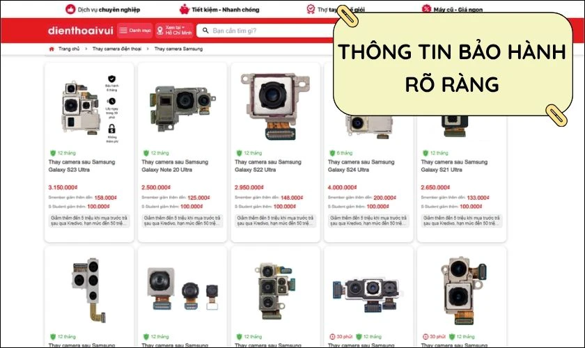 Chọn nơi có chính sách bảo hành rõ ràng và dịch vụ hậu mãi tốt