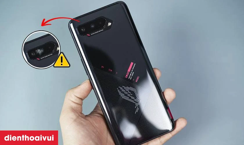 Các dấu hiệu nhận biết bạn cần thay camera sau Asus Rog Phone 5s