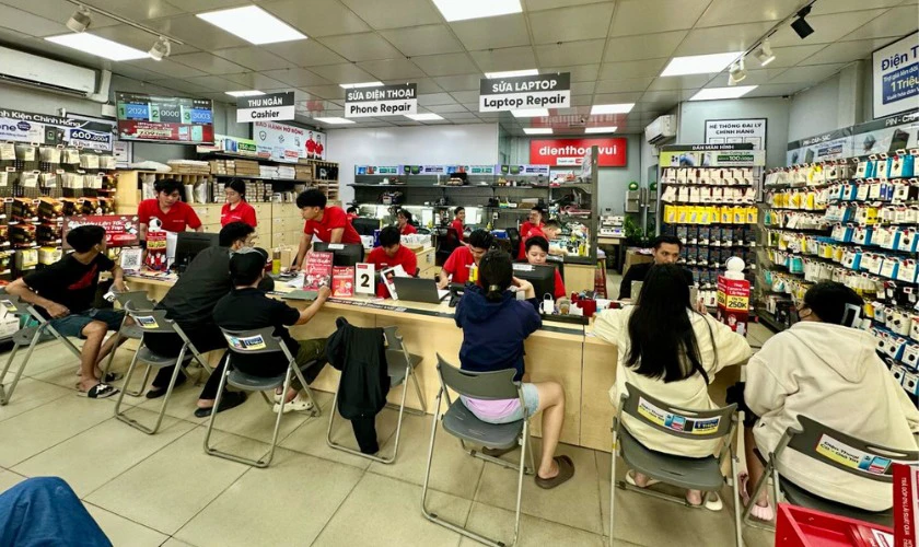 Điện Thoại Vui - nơi sửa chữa lỗi camera không lấy nét được uy tín