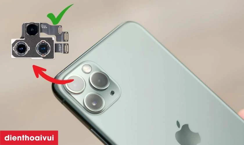 Có nên thay camera sau iPhone 11 Pro chính hãng GENA không?