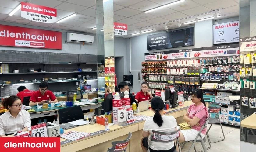 Linh kiện chính hãng, chất lượng và độ bền lâu dài