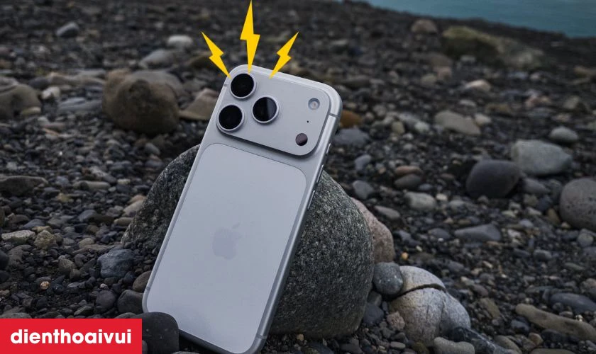 Thay camera sau iPhone 17 Pro