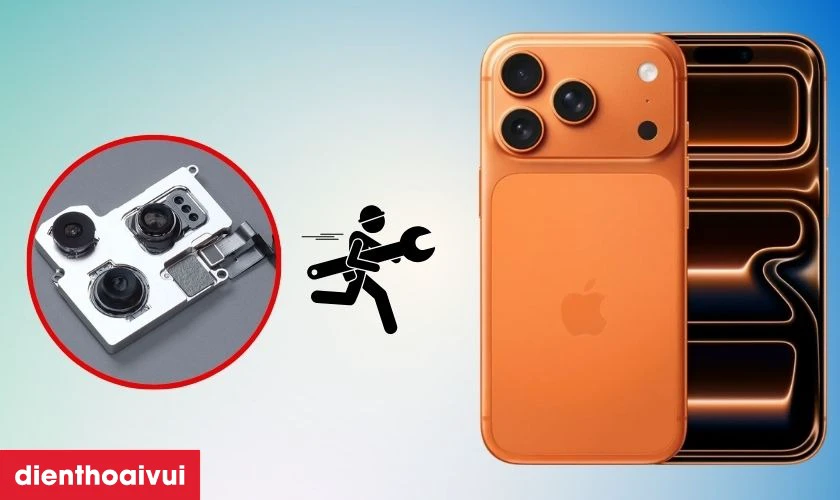 Những lưu &yacute; quan trọng trước khi thay camera sau iPhone 17 Pro