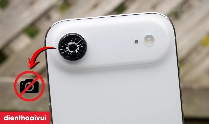 Nguyên nhân camera sau iPhone Air bị hư