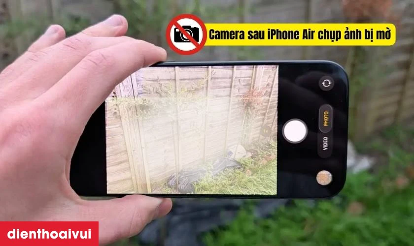 Dấu hiệu nhận biết camera sau iPhone Air cần thay