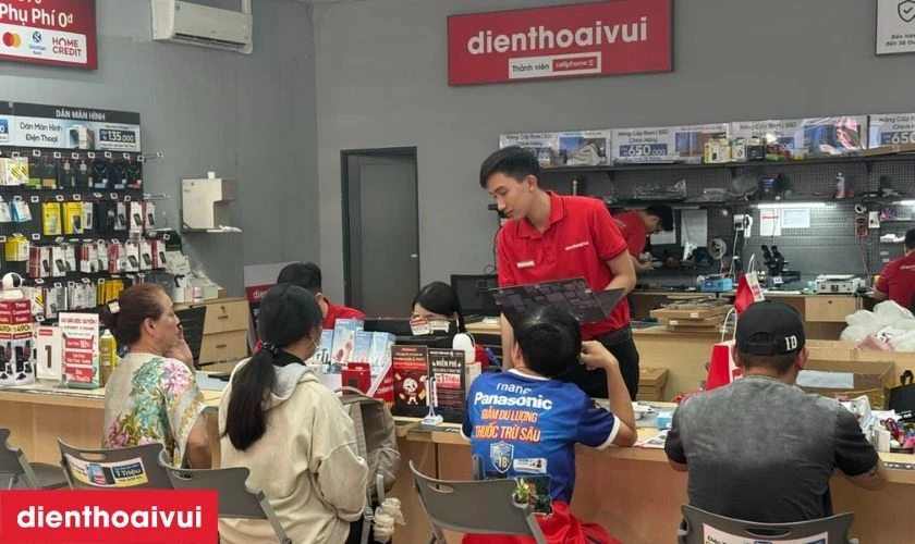 Thay camera sau Oppo A54 5G ch&iacute;nh h&atilde;ng GENA tại Điện Thoại Vui