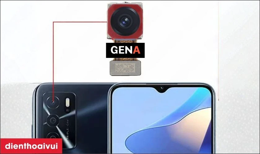 Thay camera sau Oppo A54S ch&iacute;nh h&atilde;ng GENA l&agrave; g&igrave;?