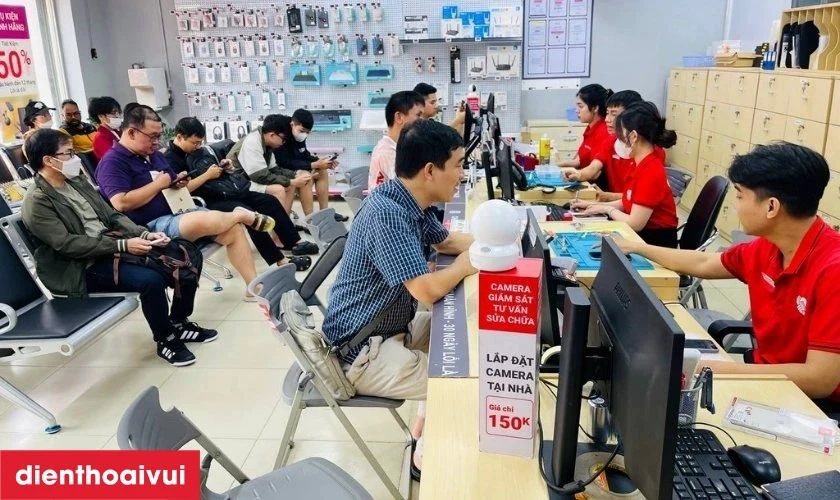 Thay camera sau Oppo A56 5G ch&iacute;nh h&atilde;ng GENA tại Điện Thoại Vui