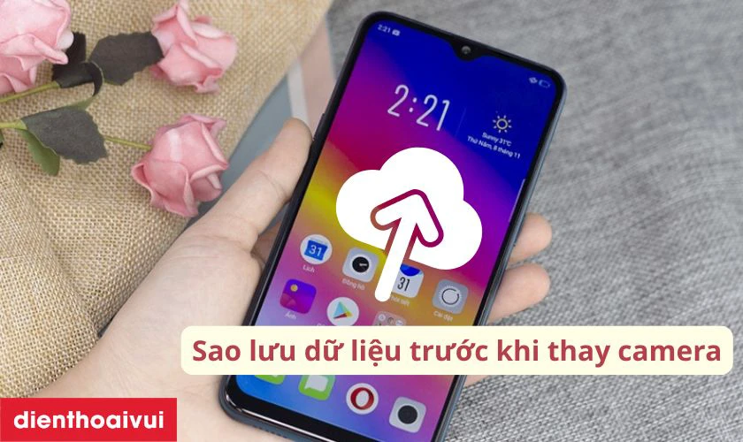 Sao lưu dữ liệu trước khi sửa chữa