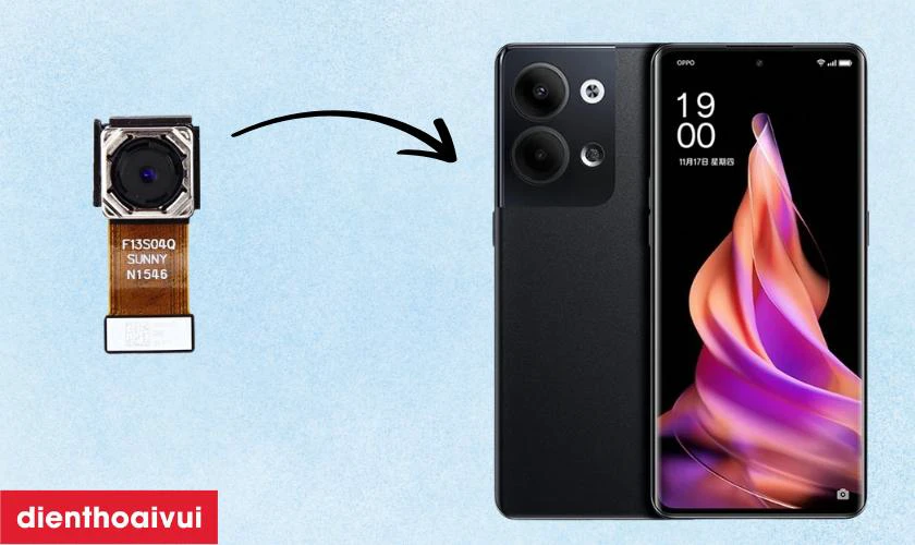 Thay camera sau Oppo R9 là gì?