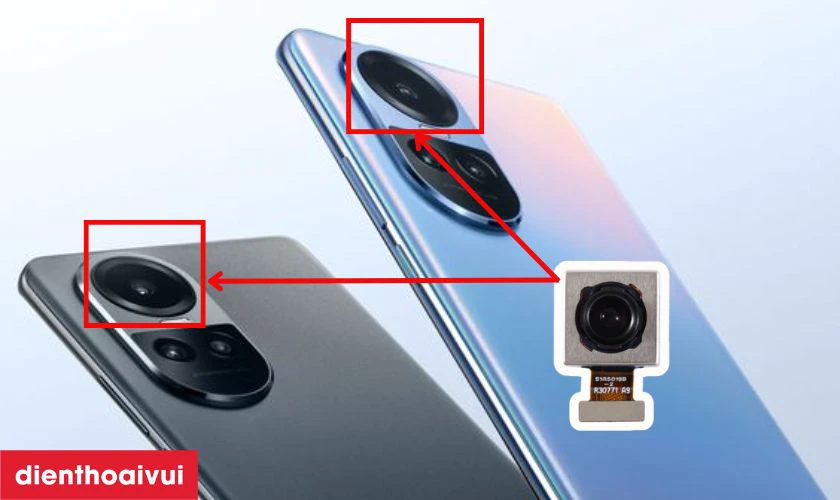 Thay camera sau Oppo Reno 10 Pro 5G là gì?