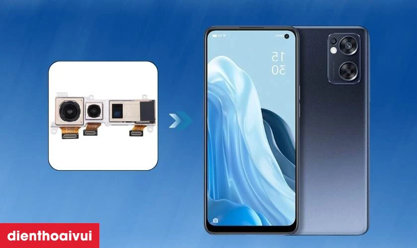 Ưu điểm khi thay camera sau OPPO Reno 7 Se ch&iacute;nh h&atilde;ng GENA