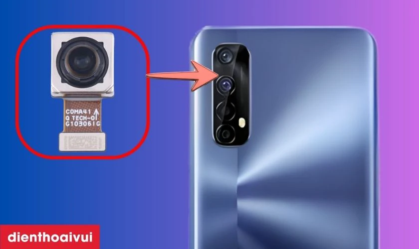 Thay camera sau Realme 7 4G ch&iacute;nh h&atilde;ng GENA l&agrave; g&igrave;?
